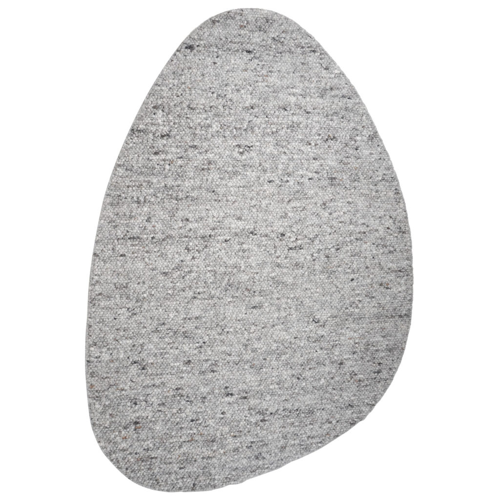 Vloerkleed Stone Licht Grijs 421 - Kiezelvormig 160 x 230 cm