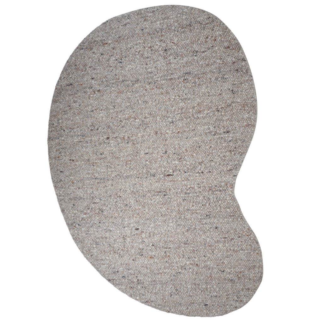Vloerkleed Stone Donker Beige 417 - Organisch 160 x 230 cm