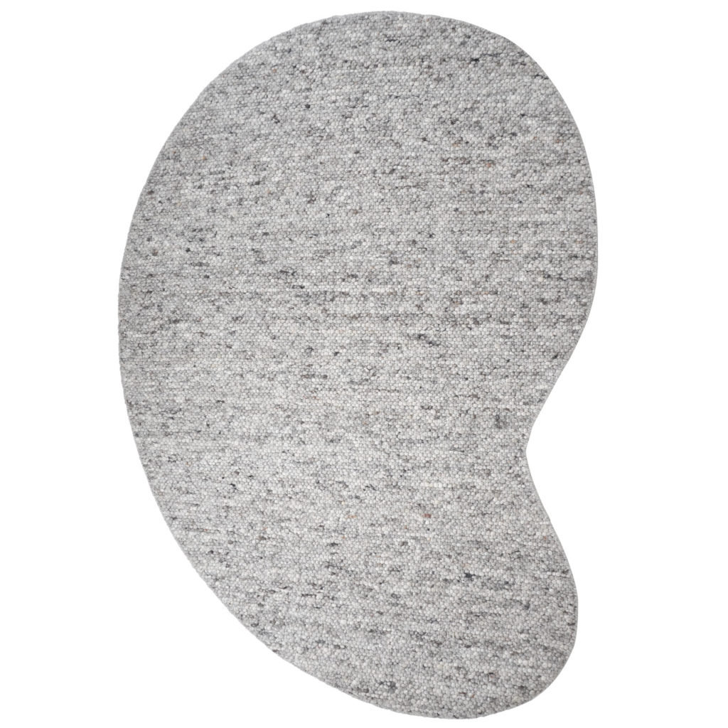 Vloerkleed Stone Licht Grijs 421 - Organisch 200 x 280 cm