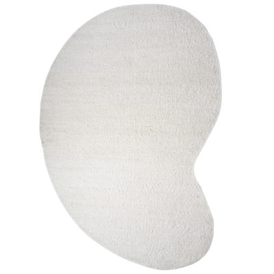 Vloerkleed Stone White - Organisch 160 x 230 cm