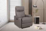 Ontspan fauteuil 'Tokio' handmatig verstelbaar PU Taupe