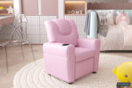 Mini-Relax fauteuil 'Renée' handmatig verstelbaar PU Roze