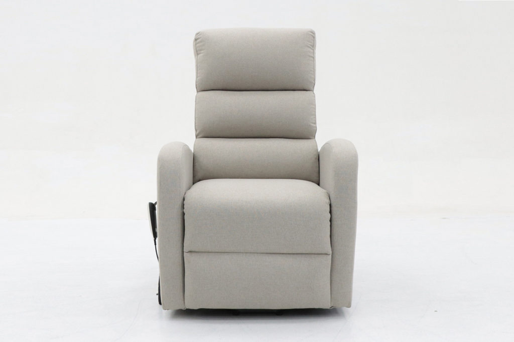 Elektrische relaxfauteuil met lift 'Bruges' Stof Lichtgrijs - Afbeelding 2