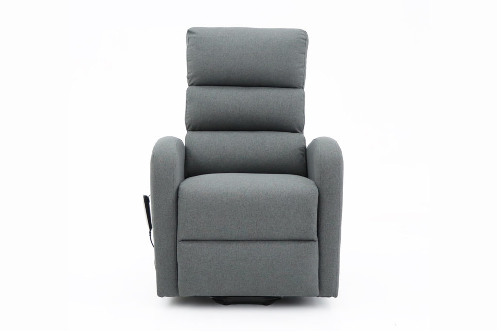 Elektrische relaxfauteuil met lift 'Bruges' Stof Donkergrijs - Afbeelding 2