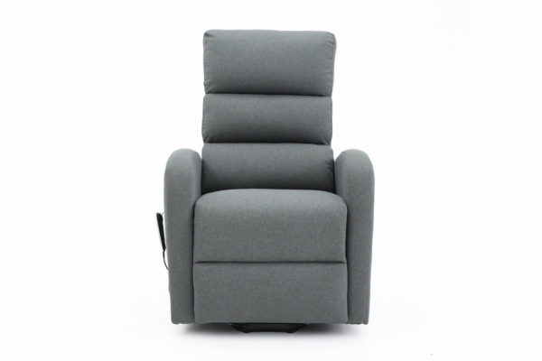 Elektrische relaxfauteuil met lift 'Bruges' Stof Donkergrijs - Afbeelding 2