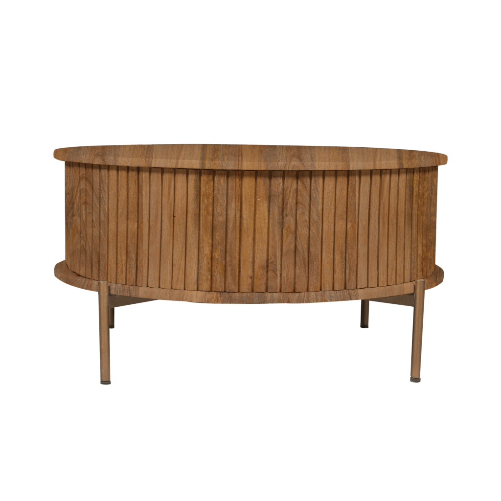 Salontafel Madison Natuurlijk | 80 cm | Rond - Afbeelding 2