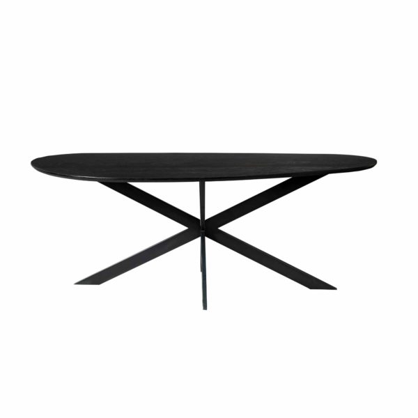 Eettafel Cloud | 280 cm | Eiken | Zwart - Afbeelding 2