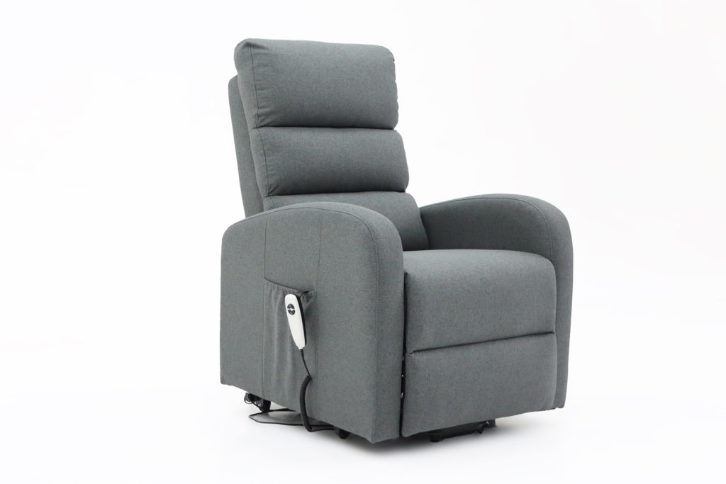 Elektrische relaxfauteuil met lift 'Bruges' Stof Donkergrijs - Afbeelding 3