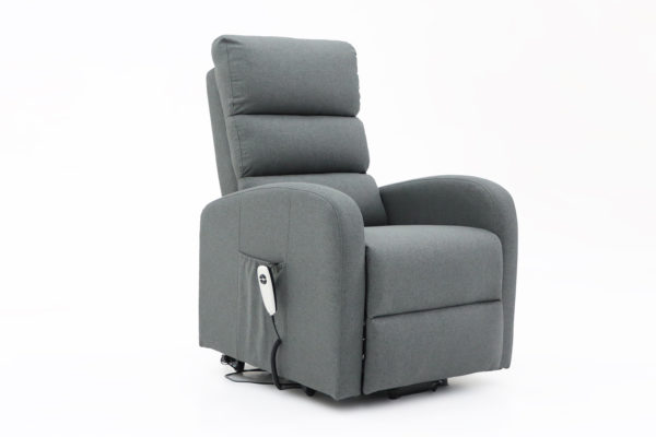 Elektrische relaxfauteuil met lift 'Bruges' Stof Donkergrijs - Afbeelding 3