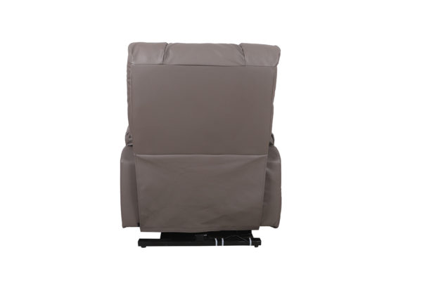 Elektrische Relaxfauteuil met lift 'Osaka' PU Taupe - Afbeelding 3