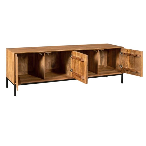 Tv-meubel Madison Natural | 165 cm - Afbeelding 3