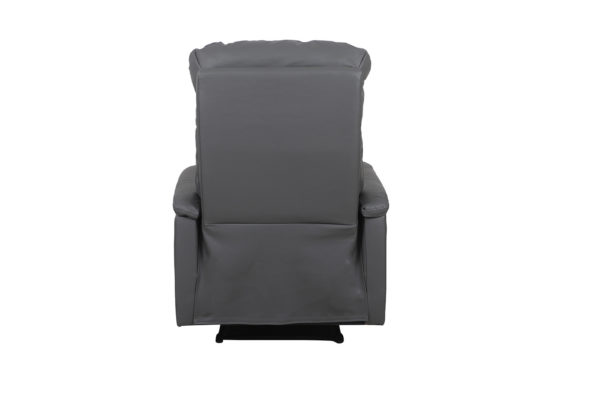 Ontspan fauteuil 'Tokio' handmatig verstelbaar PU Grijs - Afbeelding 3