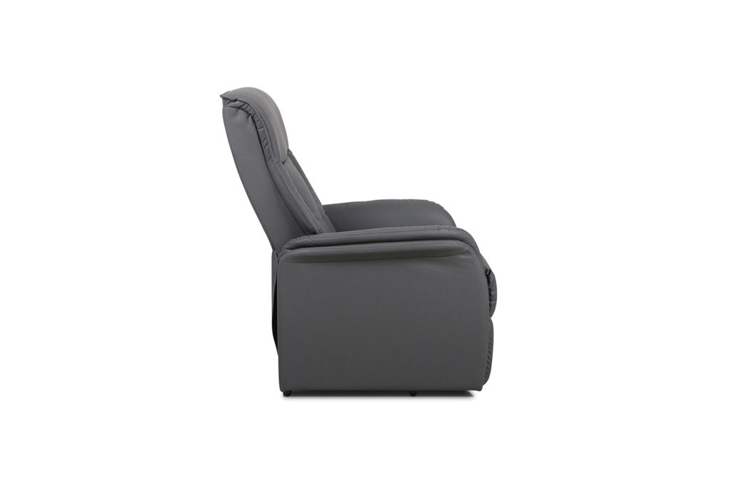 Elektrische Relaxfauteuil met lift 'Miami' PU Grijs - Afbeelding 4