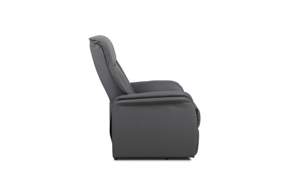 Elektrische Relaxfauteuil met lift 'Miami' PU Grijs - Afbeelding 4
