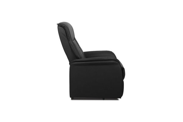 Elektrische Relaxfauteuil met lift 'Miami' PU Zwart - Afbeelding 4