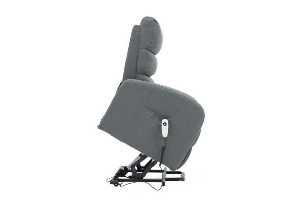Elektrische relaxfauteuil met lift 'Bruges' Stof Donkergrijs - Afbeelding 5