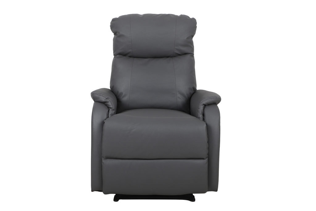 Ontspan fauteuil 'Tokio' handmatig verstelbaar PU Grijs - Afbeelding 6