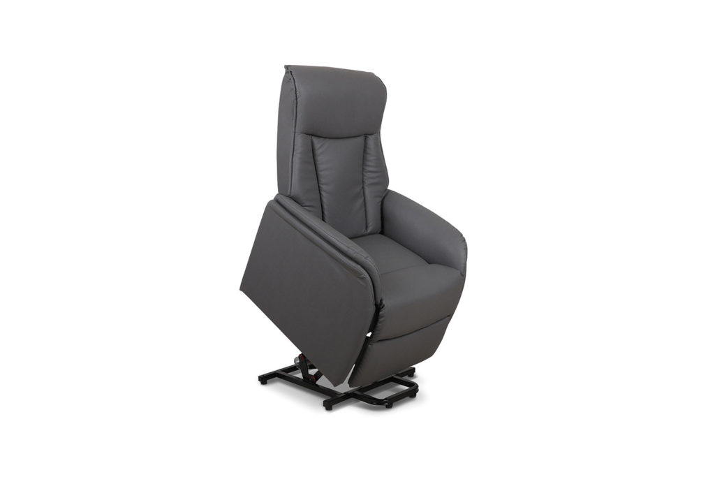Elektrische Relaxfauteuil met lift 'Miami' PU Grijs - Afbeelding 6