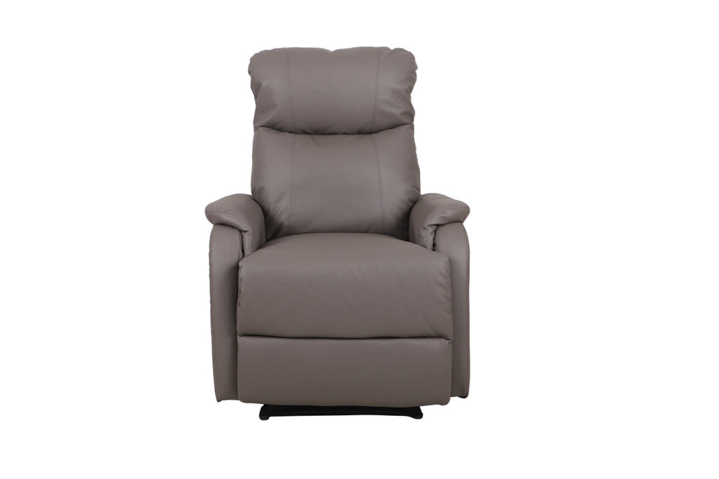 Ontspan fauteuil 'Tokio' handmatig verstelbaar PU Taupe - Afbeelding 6