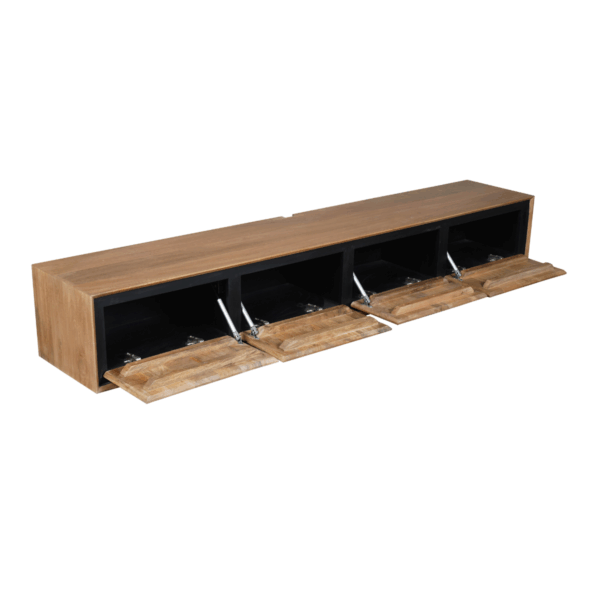 Zwevend tv-meubel RichWood | 200 cm - Afbeelding 6