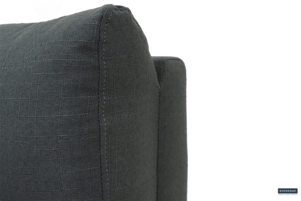 Ontspan fauteuil 'Frankrijk' handmatig verstelbaar Stof Grijs - Afbeelding 6