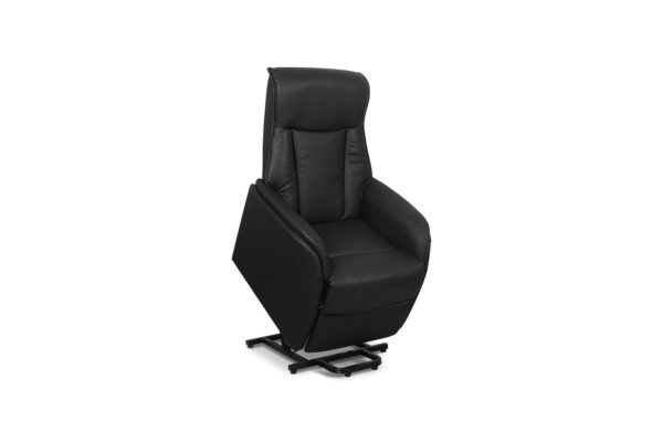 Elektrische Relaxfauteuil met lift 'Miami' PU Zwart - Afbeelding 6