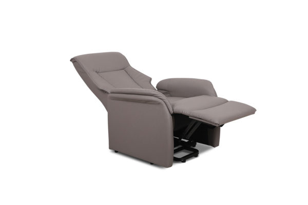 Elektrische Relaxfauteuil met lift 'Miami' PU Taupe - Afbeelding 7