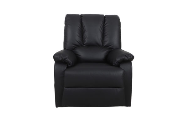 Elektrische Relaxfauteuil met lift 'Osaka' PU Zwart - Afbeelding 7