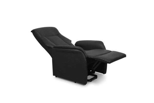 Elektrische Relaxfauteuil met lift 'Miami' PU Zwart - Afbeelding 7