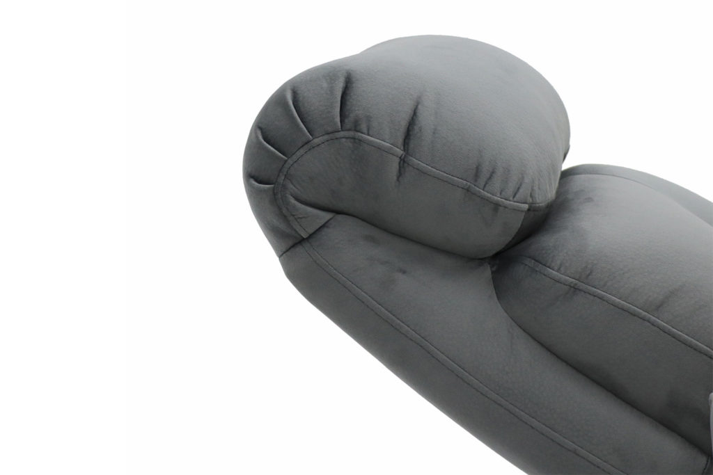Ontspan fauteuil 'Wuhan' handmatig verstelbaar Stof Grijs - Afbeelding 8