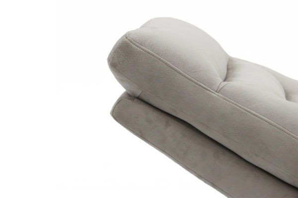 Ontspan fauteuil 'Breda' handmatig verstelbaar Stof Taupe - Afbeelding 8