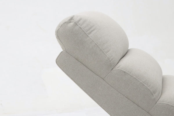 Elektrische relaxfauteuil met lift 'Bruges' Stof Lichtgrijs - Afbeelding 8