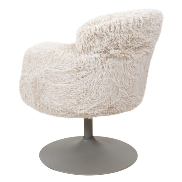 Fauteuil Scottie Fluffy Creme - Afbeelding 4