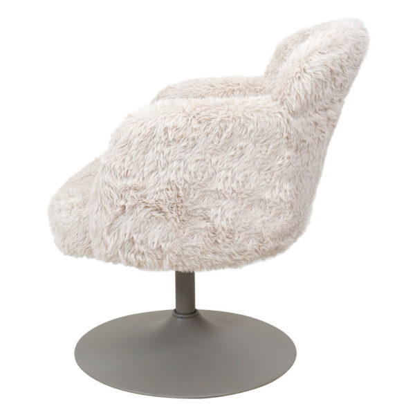 Fauteuil Scottie Fluffy Creme - Afbeelding 3