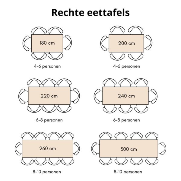 Eettafel Arvu 300 cm - Mangohout Spinpoot - Afbeelding 5