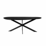 Eettafel Cloud | 240 cm | Eiken | Zwart