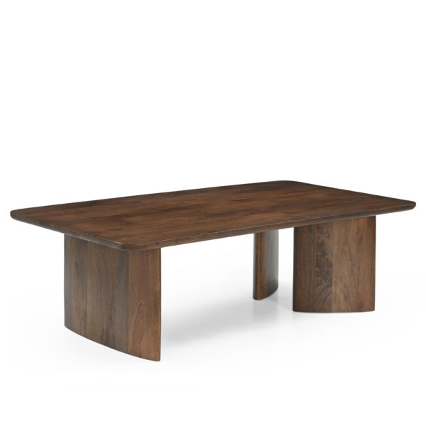 Coffee Table Jade Rectangle Brown - Afbeelding 2