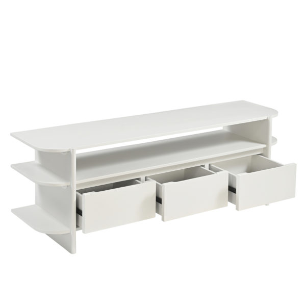 TV-meubel Jade Off White 150 - Afbeelding 3