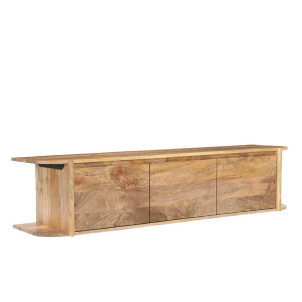 TV-meubel Jade zwevend Naturel 160 - Afbeelding 2