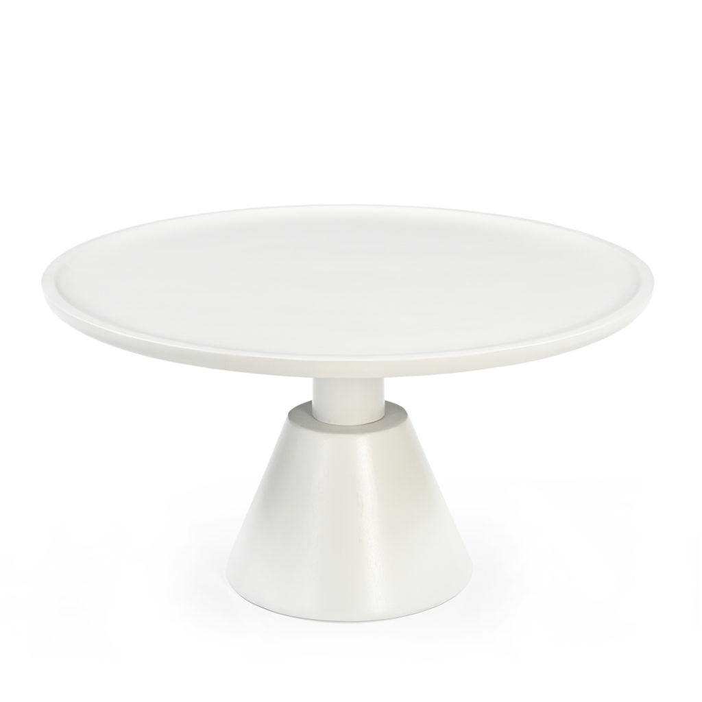 Salontafel Jade Kegelvoet Off White - Afbeelding 2