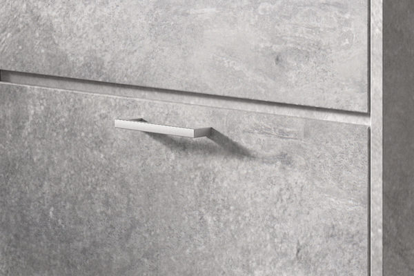 Schoenenkast 'Carini' 4 laden Beton (1c) - Afbeelding 3