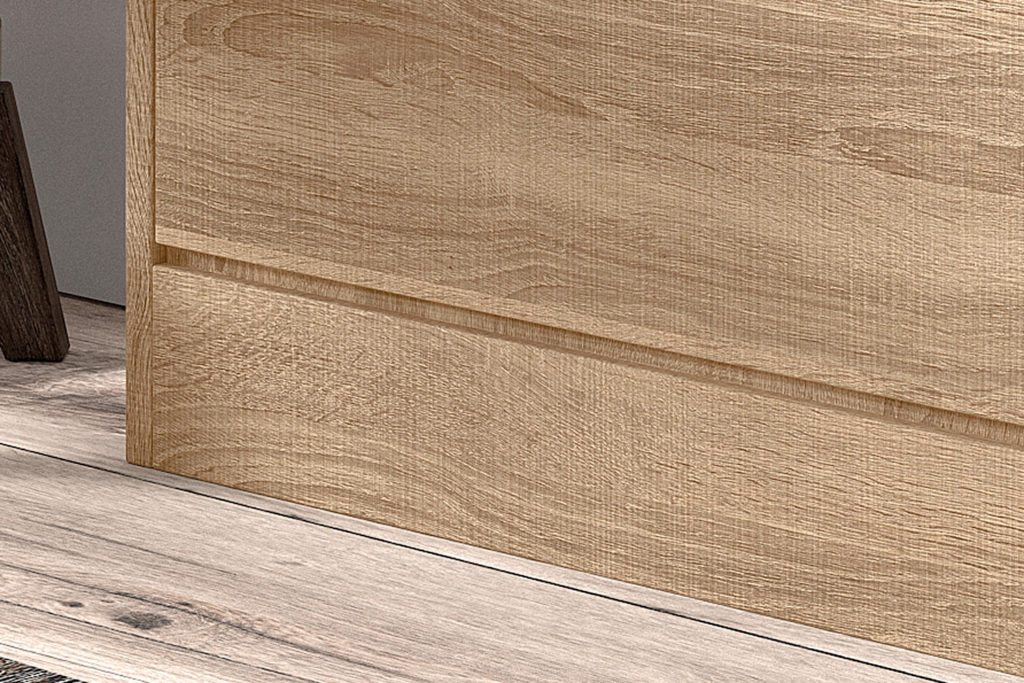 Schoenenkast 'Carini' 3 laden Sonoma (1c) - Afbeelding 4