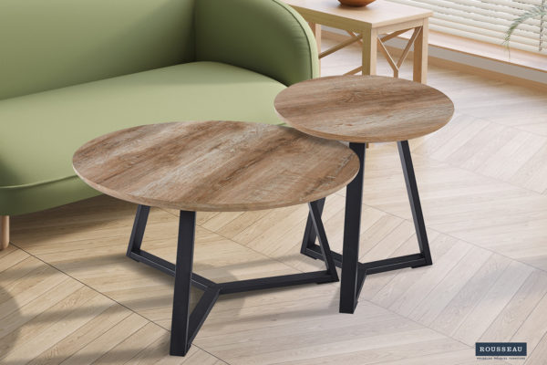 Bijzettafel 'Paso 2' Decor Old Oak - Afbeelding 2