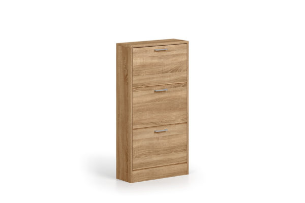 Schoenenkast 'Carini' 3 laden Sonoma (1c) - Afbeelding 5