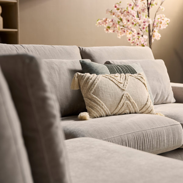 MijnSofa Jesse | Ottomane Links + 2,5 zits | Beige - Afbeelding 6