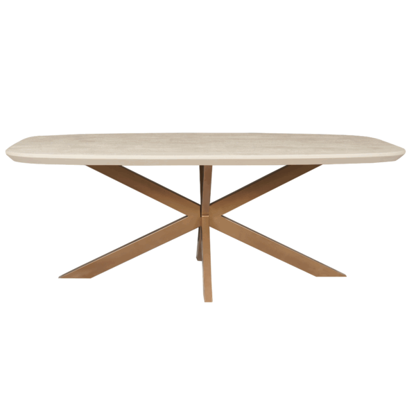 Eettafel Madison Sand | 160 cm | Deens Ovaal - Afbeelding 8