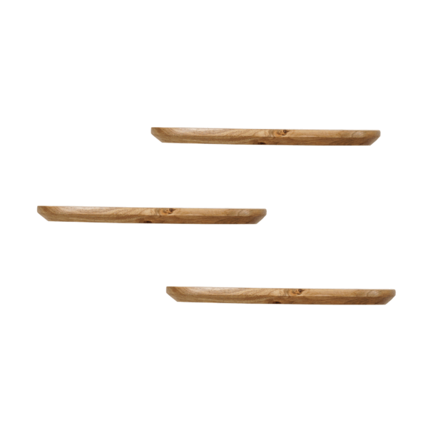 Wandplank Gusta Naturel | 60 cm | Set van 3 - Afbeelding 7