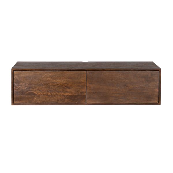 Zwevend tv-meubel Vision Brown | 120 cm - Afbeelding 2