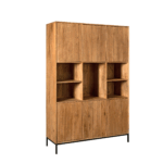 Vakkenkast Madison XL Natuurlijk | 135 cm