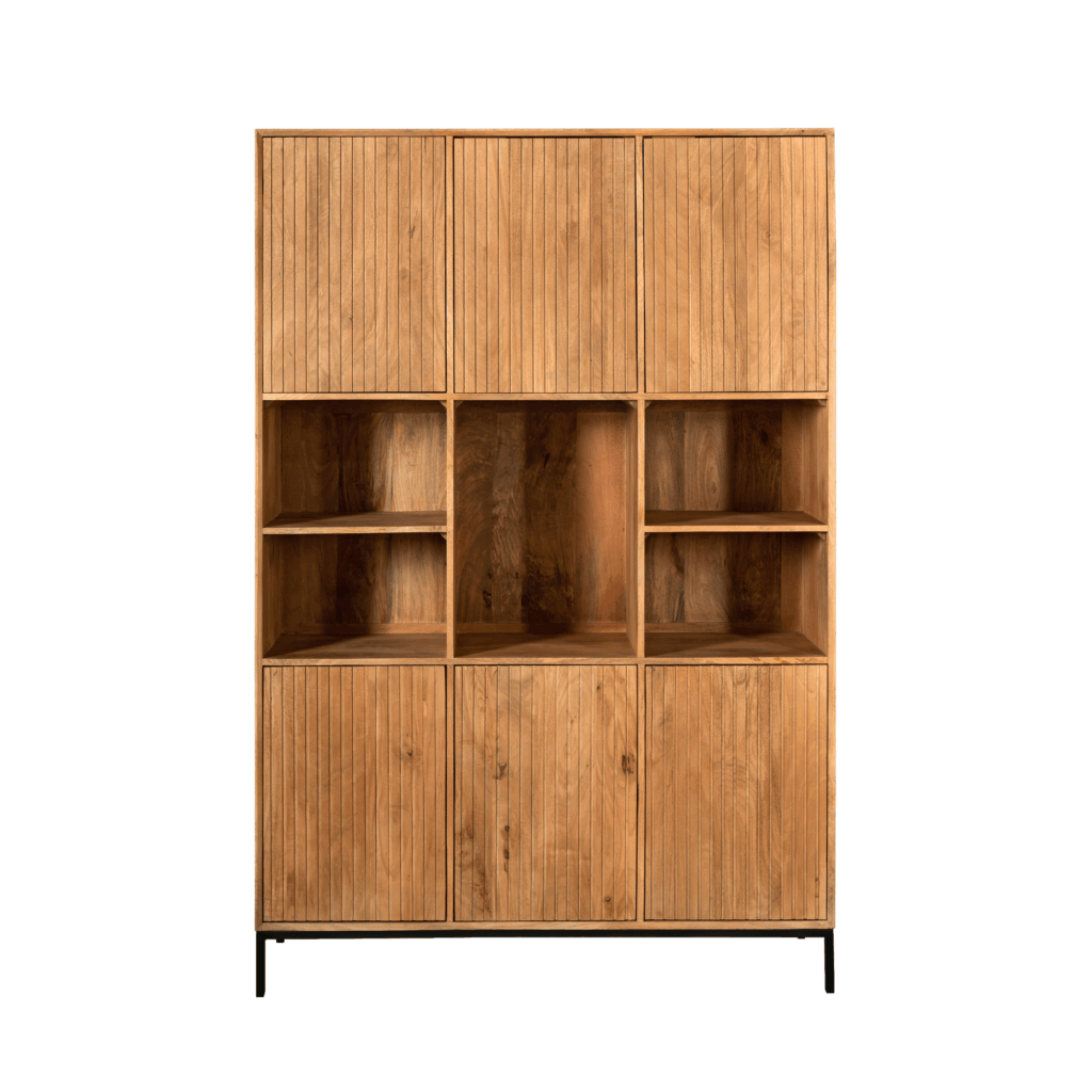 Vakkenkast Madison XL Natuurlijk | 135 cm - Afbeelding 2